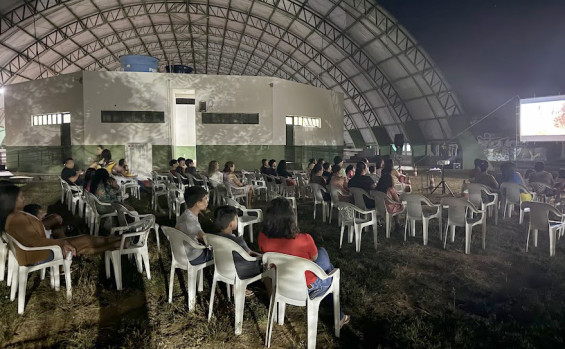 Com apoio do Governo do Tocantins, projeto leva sessões de cinema a Pedro Afonso