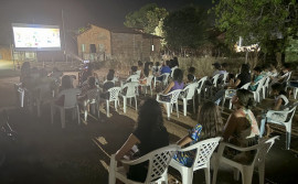 Com apoio do Governo do Tocantins, projeto leva sessões de cinema a Pedro Afonso