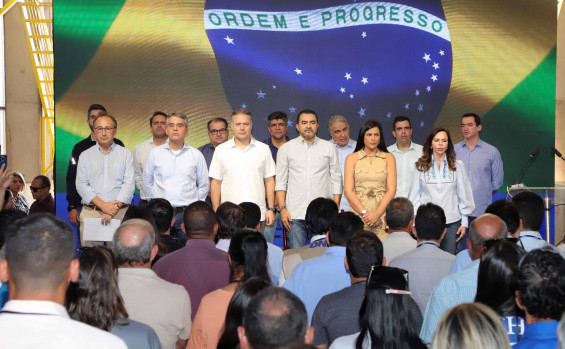 Em Alvorada, governador Wanderlei Barbosa e ministro Renan Filho inauguram terminal rodoferroviário, com capacidade para movimentar 1,5 milhão de toneladas de grãos por ano 