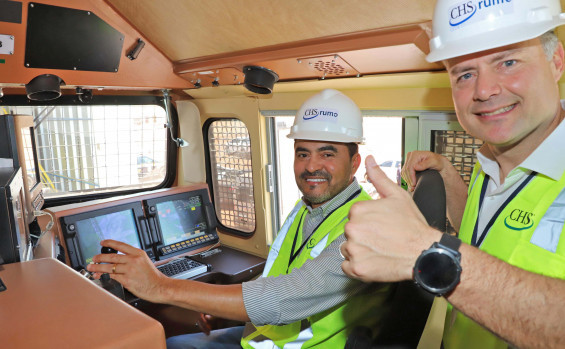 Em Alvorada, governador Wanderlei Barbosa e ministro Renan Filho inauguram terminal rodoferroviário, com capacidade para movimentar 1,5 milhão de toneladas de grãos por ano 