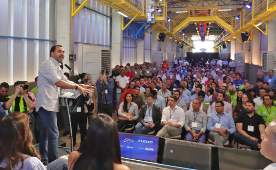 Em Alvorada, governador Wanderlei Barbosa e ministro Renan Filho inauguram terminal rodoferroviário, com capacidade para movimentar 1,5 milhão de toneladas de grãos por ano 