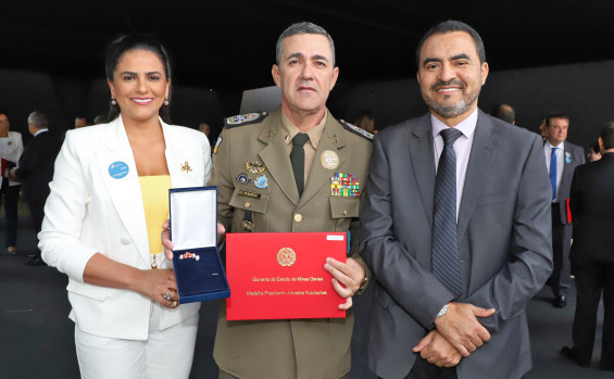 Governador Wanderlei Barbosa recebe Medalha JK do Governo de Minas Gerais por sua contribuição ao país 