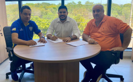 Governo do Tocantins firma parceria para realização do Circuito Estadual Série Ouro de Futsal 
 
