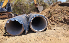 Em Peixe, Governo do Tocantins constrói bueiros em aterro de rodovia no Rio Vermelho 