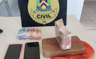 No interior do Estado, Polícia Civil prende dois homens por tráfico de drogas e apreende 1,5kg de crack 

