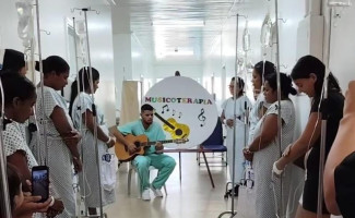 Hospital Regional de Arapoema promove musicoterapia para pacientes