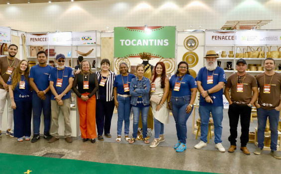 Com apoio do Governo do Tocantins, artesãos tocantinenses participam da Feira Nacional de Artesanato e Cultura