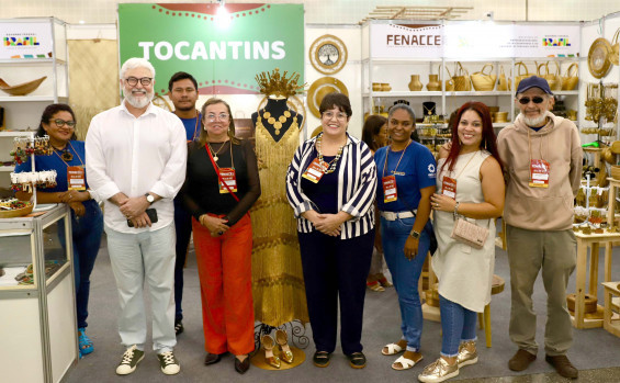 Com apoio do Governo do Tocantins, artesãos tocantinenses participam da Feira Nacional de Artesanato e Cultura