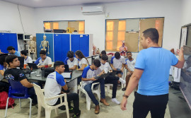 Escola estadual de Colmeia é a primeira do Tocantins a oferecer eletiva voltada para programação web e criação de jogos
