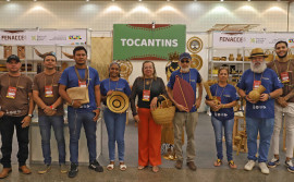 Com apoio do Governo do Tocantins, artesãos comercializam mais de R$ 100 mil de produtos na Fenacce em Fortaleza