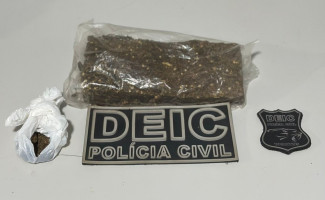 Em Paraíso, Polícia Civil prende grávida de 22 anos por tráfico de drogas
