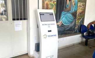 SES-TO entrega totem digital e proporciona melhoria no fluxo de atendimento do Hospital Regional de Xambioá 