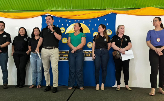 Em Palmas, Segurança Pública leva ações de cidadania a estudantes da Escola Tom Jobim