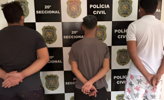 No Estado do Pará, Polícia Civil prende três indivíduos investigados por furto de veículo em Augustinópolis 


