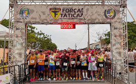 Corrida da Força Tática da Polícia Militar do Tocantins mobiliza mais de mil pessoas na luta contra a violência doméstica
