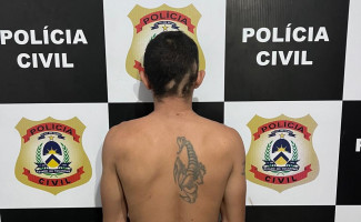 Homem que agredia a companheira e tentou fugir sem roupas é preso pela Polícia Civil em Paraíso do Tocantins

