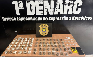Polícia Civil desarticula esquema de delivery de drogas e prende suspeito em flagrante na Capital

