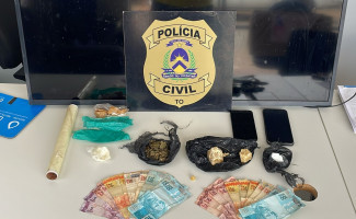 Em Pedro Afonso, Polícia Civil prende homem pela terceira vez por tráfico de drogas
