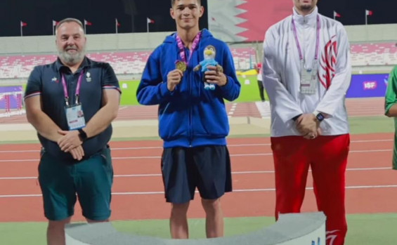 Estudante da rede estadual do Tocantins é campeão mundial nos 100m rasos na Olimpíada Internacional do Desporto Escolar no Bahrain