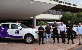 Governo do Tocantins entrega viaturas à Polícia Penal do Estado
