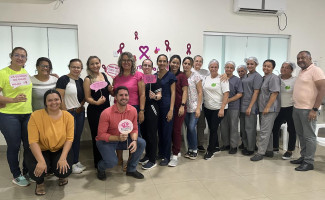 Hospital Regional de Alvorada conscientiza servidores sobre câncer de mama e do colo do útero