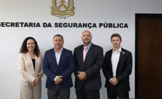 Secretaria da Segurança Pública do Tocantins recebe visita de representantes da embaixada americana 

