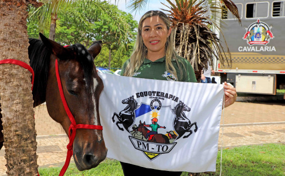 Governador Wanderlei Barbosa inaugura Centro de Equoterapia da Polícia Militar em Palmas