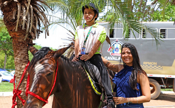 Governador Wanderlei Barbosa inaugura Centro de Equoterapia da Polícia Militar em Palmas