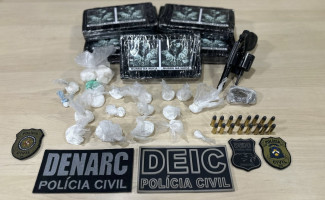 Investigado por crimes no Tocantins é preso no Pará com drogas, armas e veículos de luxo em operação da Polícia Civil