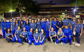Com apoio do Governo do Tocantins, segundo grupo de estudantes do Estado chega a João Pessoa para disputar os Jogos da Juventude