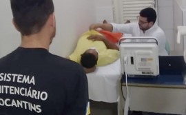 Governo do Tocantins promove campanha de saúde em unidades penais com exames e orientações sobre o câncer de próstata
