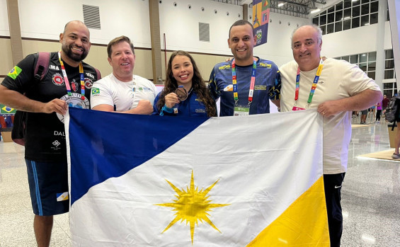 Estudante da rede estadual conquista medalha inédita para o Tocantins nos Jogos da Juventude