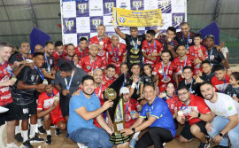 Governo do Tocantins premia os campeões do Circuito Estadual Série Ouro de Futsal, em Tabocão