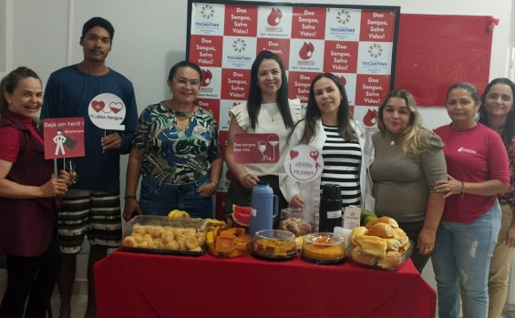 Governo do Tocantins celebra Dia Nacional do Doador de Sangue com ações em todo o estado 