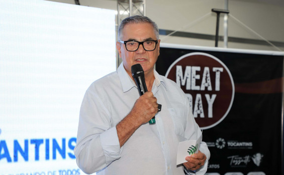 Governador Wanderlei Barbosa participa do Meat Day e destaca importância do evento para o desenvolvimento do setor agropecuário 