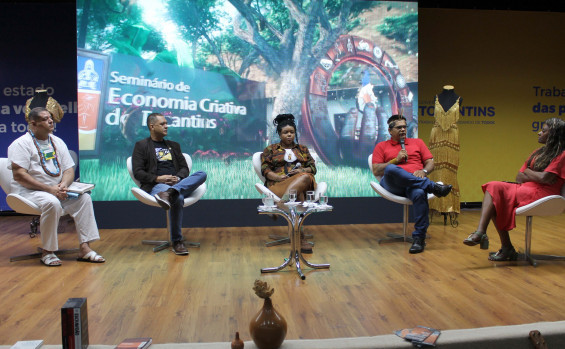 Promovido pelo Governo do Tocantins, Seminário de Economia Criativa realiza diálogos sobre fortalecimento identitário, empreendedorismo e criatividade no último dia de painéis