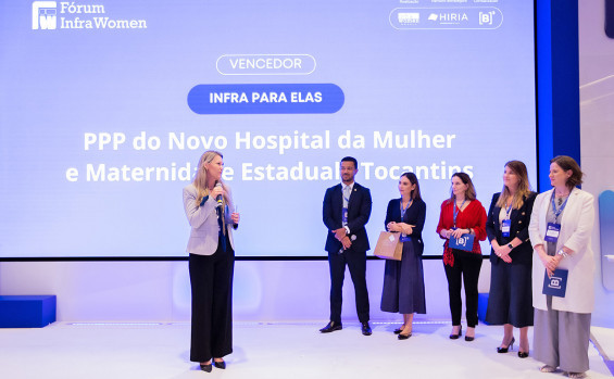 Projeto de PPP do Hospital da Mulher e Maternidade Estadual do Tocantins é premiado no Infra Women Brazil 2024 em São Paulo