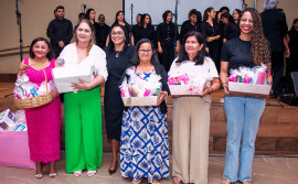 SecMulher entrega kits de higiene pessoal para instituições beneficiadas pelo projeto "Todas fortes pela dignidade feminina"