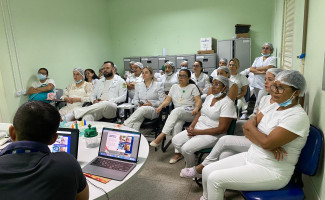 HRA realiza treinamento sobre aprimoramento em cuidados com vias aéreas de paciente 