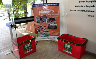 SES-TO é ponto de coleta da Campanha Natal Solidário realizada pelo Governo do Tocantins