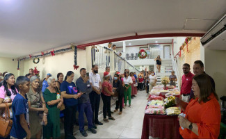 UNACON de Araguaína realiza café de natal com pacientes 