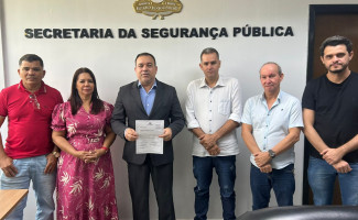 SSP/TO recebe vereadores de Bernardo Sayão para discutir demandas de segurança no município