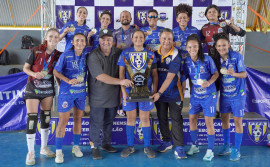 Em Palmas, Governo do Tocantins premia as campeãs do Estadual Série Ouro de Futsal Feminino