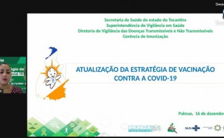 SES-TO  atualiza municípios sobre estratégias de vacinação contra a Covid-19


