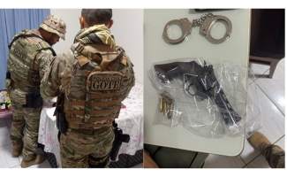 Em Palmas, Polícia Civil apreende arma e munições em posse de investigado por homicídio no Ceará