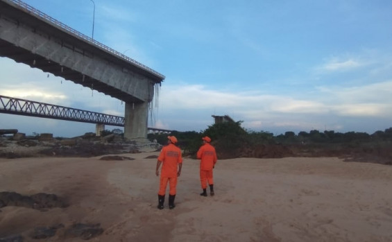 Forças de Segurança do Tocantins intensificam atuação na região do incidente na Ponte JK que liga Aguiarnópolis-TO a Estreito-MA