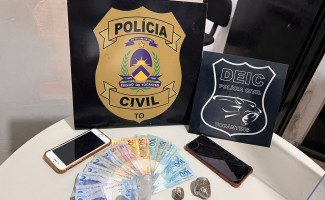 Operação Afronta: Polícia Civil estoura boca de fumo em Guaraí, apreende drogas e dinheiro proveniente do tráfico