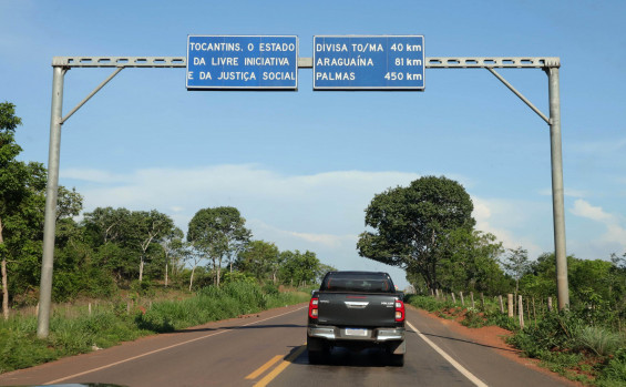 Governador Wanderlei Barbosa percorre região do Bico do Papagaio para avaliar a segurança e manutenção de rotas alternativas após desabamento da ponte JK