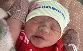 Primeiro bebê tocantinense de 2025 nasceu no Hospital Regional de Gurupi