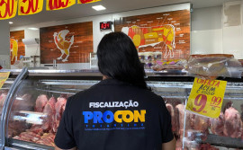 Procon Tocantins encontra variação de até 91% nos preços das carnes em Palmas 